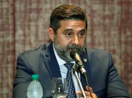 Angelici denunció la pelea entre ambos jugadores 'xeneizes'. EFE