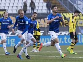 Barack Obama sigue al Darmstadt, el colista de la Bundesliga. EFE/EPA/Archivo