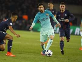 Diego Forlán confía en la remontada del Barcelona. EFE/Archivo