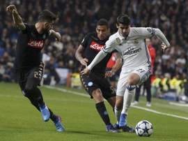 O jogador poderia ser desfalque do Napoli devido a uma lesão. EFE/Arquivo