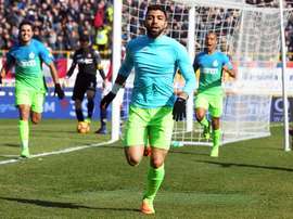 Inter's Gabriel Barbosa might play for Sporting. EFE/EPA