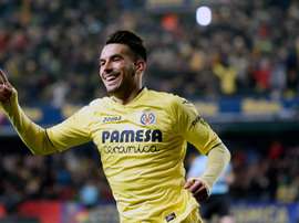 Nicola Sansone fête un but sous le maillot de Villarreal. EFE