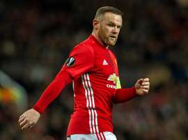 No Rooney for United in Europa League tie. EFE/Archivo