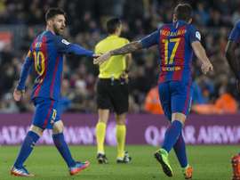 Alcacer est fan de l'Argentin. EFE