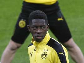 L'attaquant français du Borussia Dortmund, Ousmane Dembélé. EFE