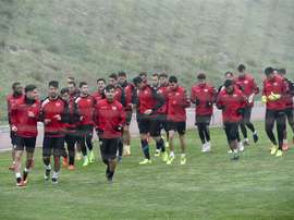 Quini espera que el buen juego se transforme en puntos para el Rayo. EFE