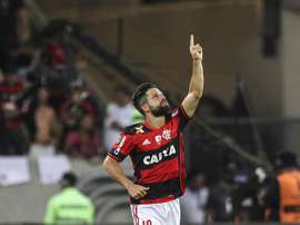 Flamengo se salió en la segunda mitad anotando cuatro goles. EFE