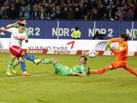 El Hamburgo rompió los pronósticos ante el 'Gladbach. EFE