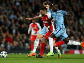 Sagna targeting Monaco clean sheet. EFE/Archivo