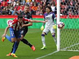 Vesga a marqué le magnifique but du 2-1 contre le Real. EFE