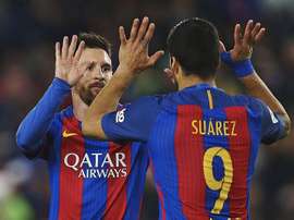 Messi and Suarez were both on the score-sheet. EFE