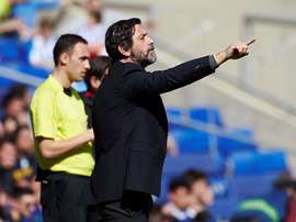 El técnico del Espanyol ha hecho cambios en su convocatoria. EFE