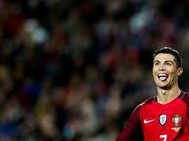 Capitão da equipa das quinas brilhou sábado(25), frente à Hungria, ao apontar dois golos. EFE