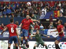 L'Athletic n'a pas laissé d'espoir à Osasuna. EFE