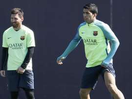 Luis Enrique anunciou a lista de convocados do Barcelona contra o Sevilla. EFE
