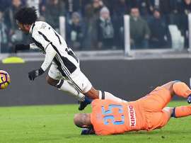 Cuadrado, obligé de changer de numéro. EFE