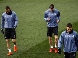 Benzema is the last one standing out of the famous BBC. EFE/Archivo