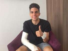 Bartra voltou a falar sobre o atentado sofrido em abril. EFE