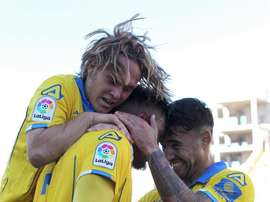 Halilovic y Boateng ya han pasado el reconocimiento con Las Palmas. EFE/Archivo