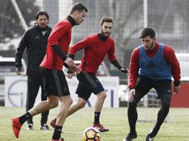 David García entra en la convocatoria de Osasuna. EFE/Archivo