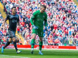 Forster played in all 38 league games last season. EFE/EPA