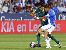 Leganés com permanência quase garantida após goleada por 4-0 sobre o Betis. EFE