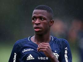Le jeune Vinicius Junior a fait à 16 ans ses débuts professionnels avec Flamengo. EFE