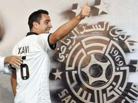 Xavi renova com o Al-Sadd. EFE