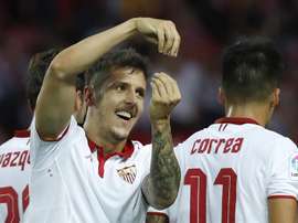 El montenegrino anima también a Berizzo. EFE