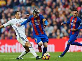 Paredes thinks Messi's technical ability is better than Ronaldo's. AFP