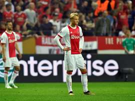El Sevilla busca refuerzos en la delantera. EFE