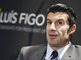 Figo elogiou Vinicius. EFE