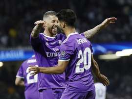 Ramos et Asensio ont participé à cette fameuse finale en 2017. EFE