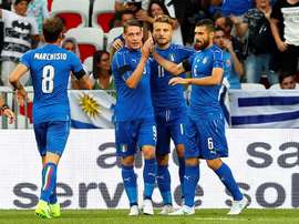 A Itália bateu confortavelmente o Liechtenstein por 5-0. EFE