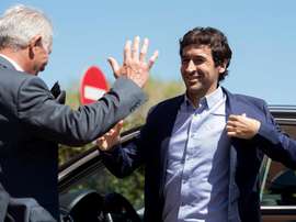 L'ancien joueur du Real Madrid, Raul Gonzalez Blanco. EFE