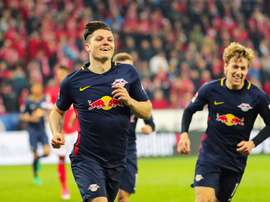 Sabitzer expects fireworks when RB Leipzig host Bayern Munich. EFE/Archivo