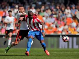 De cara al duelo ante el Rayo Majadahonda. EFE