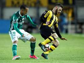 Alejandro Guerra, de Palmeiras, ha destacado en esta jornada en el Brasileirao. EFE/Archivo