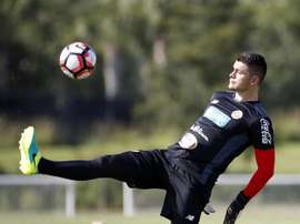 Danny Carvajal se mostró ilusionado ante la nueva temporada. EFE/Archivo
