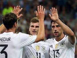 Germany were unwasteful in their efforts as they overcame Mexico. EFE