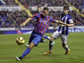 Iván López se lesionó en el encuentro ante el Real Madrid. EFE/Archivo