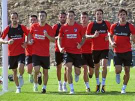 O Atlético está se convertendo numa 'ONU' do futebol com 11 nacionalidades diferentes. EFE