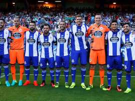 El Deportivo golea, pero pierde a Florin Andone. EFE