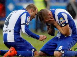 El gallego ha vuelto a Coruña tras un año cedido en el Sporting. EFE/Archivo
