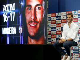 Moreira amplió su vinculación con el Atlético. EFE