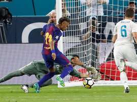 De momento, Keylor sigue siendo el portero titular del Madrid. EFE