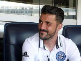 Villa quiere seguir jugando un año más. EFE/Archivo