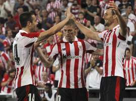 Os bascos venceram por 2-3 no play-off de acesso à Europa League. EFE
