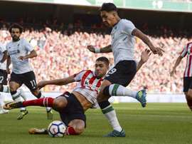 El Athletic perdió con su segunda unidad ante el Liverpool. EFE