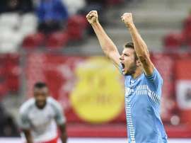 Internacional pela Macedónia, Ristovski chega a Alvalade por empréstimo de uma época. EFE/Archivo